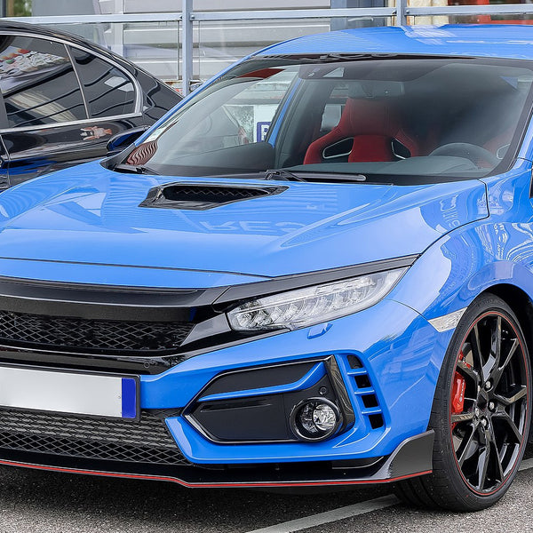 Clear LED Side Marker Light with Bulbs for Honda Civic 2016-2021, Front Bumper