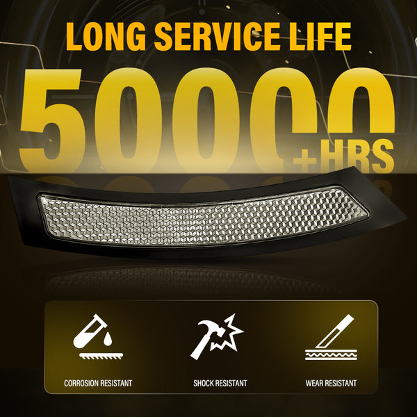 Clear/Smoked LED Bumper Reflector Side Marker Light  for BMW E92/E93 Coupe 2007-2013