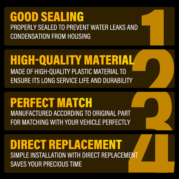 Clear/Smoked LED Bumper Reflector Side Marker Light  for BMW E92/E93 Coupe 2007-2013