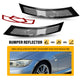 Clear/Smoked LED Bumper Reflector Side Marker Light  for BMW E92/E93 Coupe 2007-2013