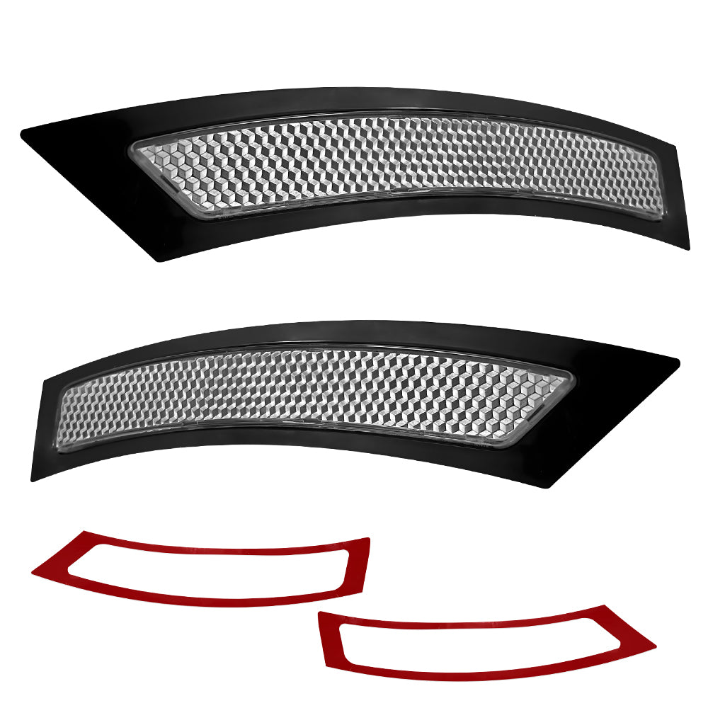 Clear/Smoked LED Bumper Reflector Side Marker Light  for BMW E92/E93 Coupe 2007-2013