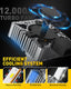D3S/D3R LED Headlight Bulbs 120w 24000lm High Low Beam Xenon HID Replacement Lights