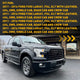 Driver Side Bottom Perforated Leather Seat Cover Fits 2011 - 2016 Ford F250 / F350 / F450 / F550