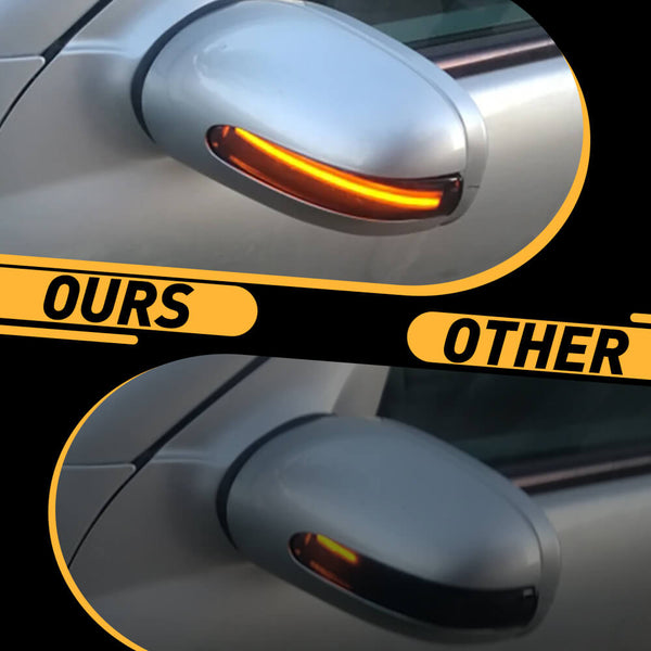 Dynamic LED Side Mirror Turn Signal Light For 2000-2007 Mercedes Benz C W203/C T-Modell/CL 203