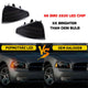 Dynamic Sequential LED Corner Light Front Side Marker Light 3 Row LED Strips for 2006-2010 Dodge Charger