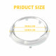 Fog Light Bezel Set for 2013-2017 Tacoma Sienna L, 2011-2017 Sienna Base/LE/Limited/SE/XLE