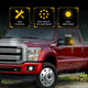For 2008-2016 Ford F-250 F-350 F-450 F-550 SD | 2013-2014 Ford F150 LED Rearview Side Mirror Turn Signal Light