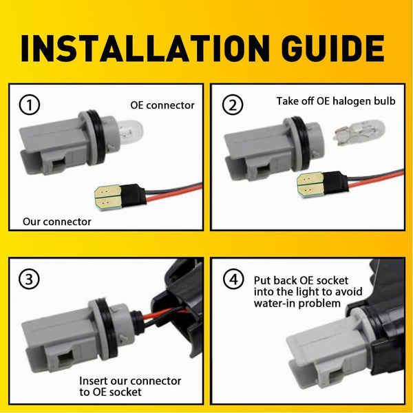 For 2008-2016 Ford F-250 F-350 F-450 F-550 SD | 2013-2014 Ford F150 LED Rearview Side Mirror Turn Signal Light
