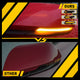 For 2015-2022 Ford Mustang LED Side Mirror Turn Signal Light Lamps with Dynamic Amber Lighting