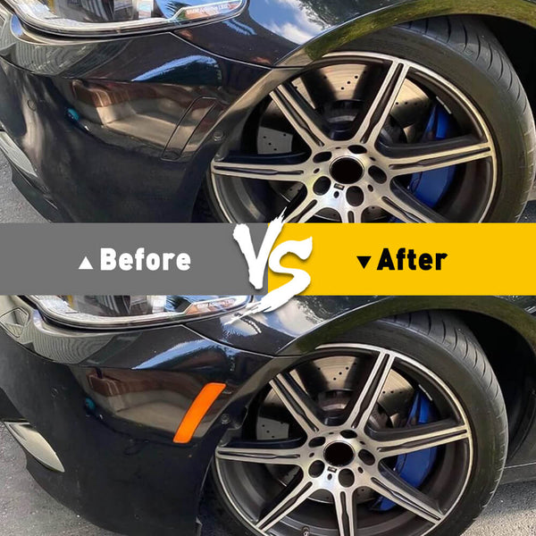 Front Bumper Reflector Side Marker Lights For 2011-2016 BMW 5 Series F10