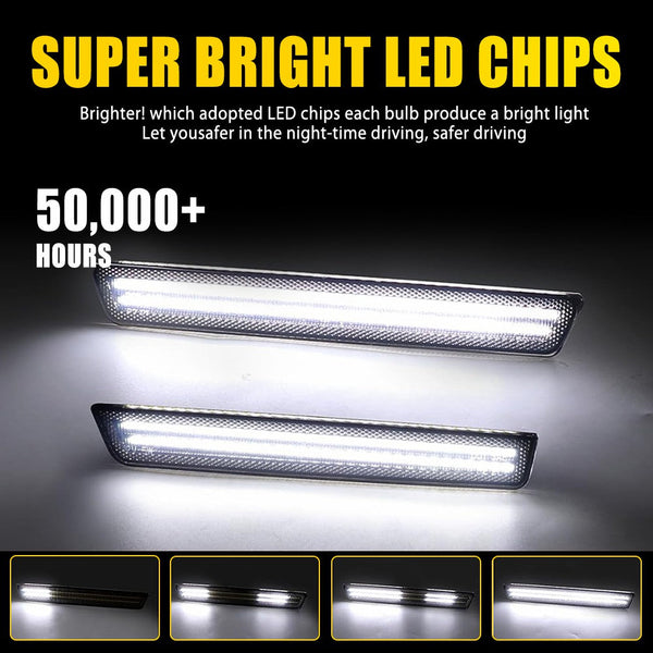 Front LED Side Marker Light for Dodge Challenger 2015-2022, Dynamic