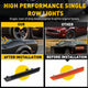 Full LED Side Marker Lights for 2018-2022 Dodge Challenger SRT, R/T Widebody Models, Smoke Shell Front & Rear Bumper