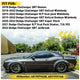 Full LED Side Marker Lights for 2018-2022 Dodge Challenger SRT, R/T Widebody Models, Smoke Shell Front & Rear Bumper