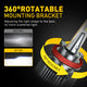 H11 H8 H9 LED Bulb Headlight Bulbs 400% Brighter, Mini Size, 80W 16,000LM Per Pair, CanBus Ready, Beam Adjustable Lamp