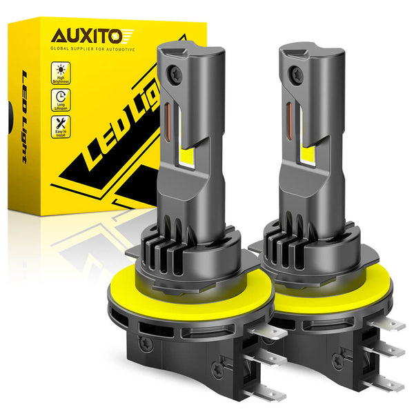 H15 LED Headlight Bulbs High Beam No Adapter Required 30W 10000LM