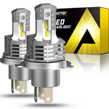 KAC H4/9003 CSP LED Bulbs – 6000K Cool White, Hi/Lo Beam, 30,000 Lumens, 50,000 Hrs, 5-Year Warranty