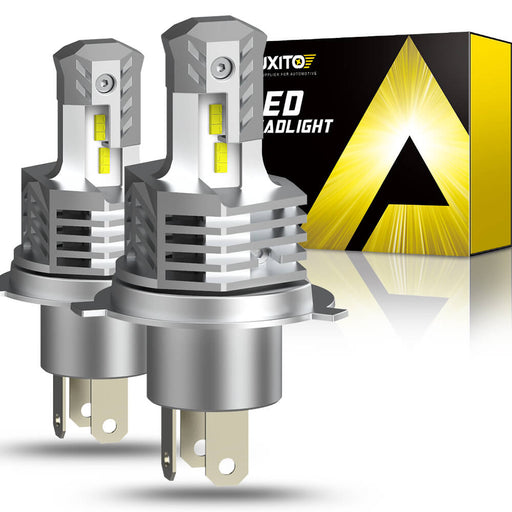 H4 HB2 9003 LED Headlight Bulb 12000LM CANBUS Ready 6000K White