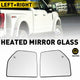 Heated Mirror Glass for 2015-2021 Ford F150 Models, 2017-2022 Ford F250 F350 F450 F550 SD -Upper and Lower Mirror Glass