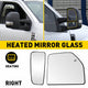 Heated Mirror Glass for 2015-2021 Ford F150 Models, 2017-2022 Ford F250 F350 F450 F550 SD -Upper and Lower Mirror Glass