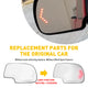 Heated Mirror Glass with Integrated Chevron-Style Turn Signal for 2003-2007 Cadillac, Chevrolet, GMC Models