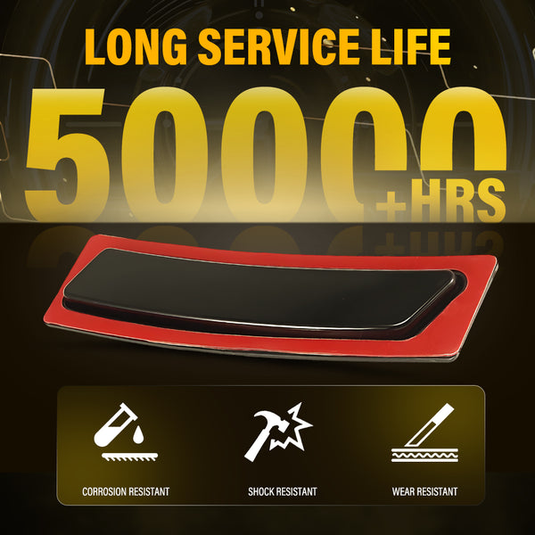 L&R Smoked Bumper Reflector Side Marker Light Reflector for BMW F30/F32/F36 M Sport