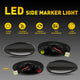 LED Fender Side Marker Light For 1999-2014 Chevrolet Silverado, GMC Sierra 2500HD 3500HD with Dually Bed Model Only