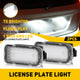 LED License Plate Light Compatible with Ford C-Max Edge Ecosport Ranger Transit, Jaguar XJ XF, 6000K White