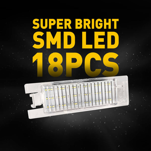 LED License Plate Light For Chevrolet 2014-2021 Camaro, 2013-2015 Malibu, 2016 Malibu Limited and 2011-2019 Volt 6000K Xenon White