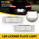 LED License Plate Light For Chevrolet 2014-2021 Camaro, 2013-2015 Malibu, 2016 Malibu Limited and 2011-2019 Volt 6000K Xenon White