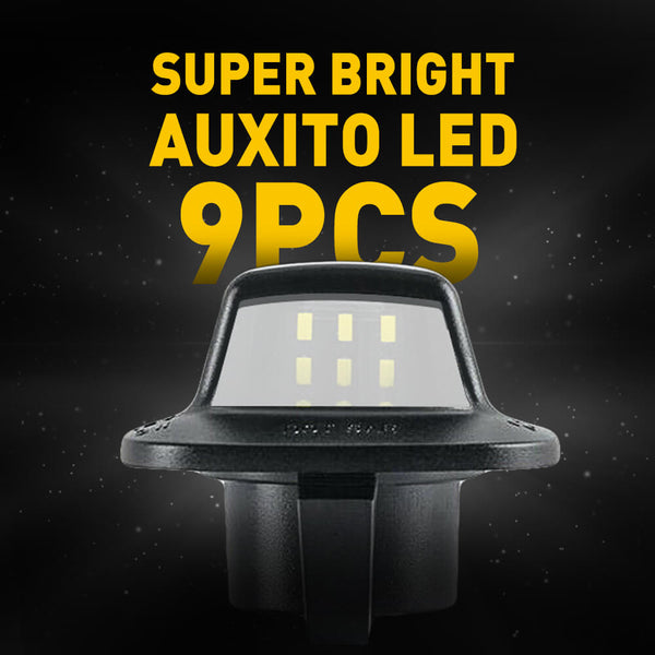 LED License Plate Lights For 1997-2011 Dodge Ram Dakota, 2006-2009 Mitsubishi Raider 6000K White