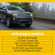 LED License Plate Lights For Fiat 500, Dodge Viper, Jeep Grand Cherokee, Maserati Levante, Powered by 18 SMD LEDs