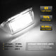 LED License Plate Lights For Toyota Avalon Camry Highlander Yaris Hatchback Prius C
