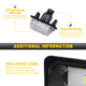 LED License Plate Lights For Toyota Avalon Camry Highlander Yaris Hatchback Prius C