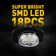LED License Plate Lights For Toyota Sienna / Corolla, Scion xB / xD 6000K Diamond White