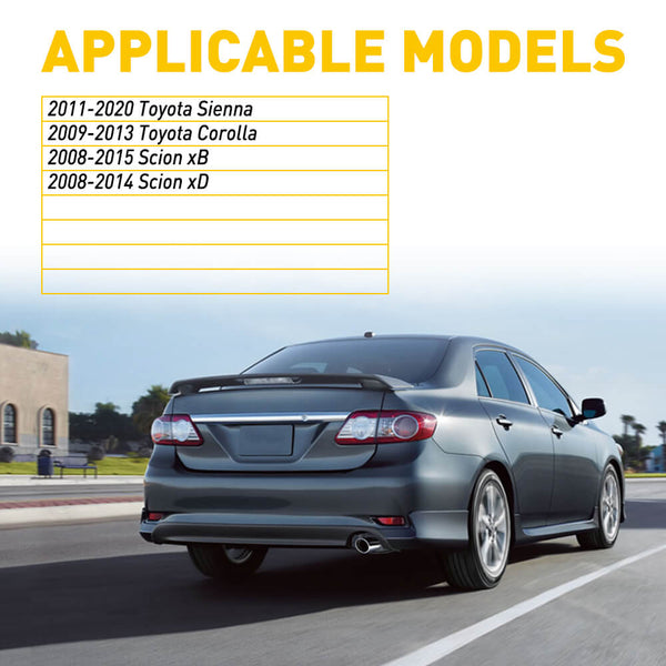 LED License Plate Lights For Toyota Sienna / Corolla, Scion xB / xD 6000K Diamond White