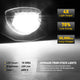 LED License Plate Lights For Toyota Sienna / Corolla, Scion xB / xD 6000K Diamond White