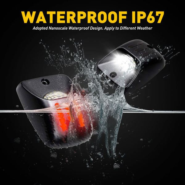 LED License Plate Lights Tag Light Lamp Assembly for 1995-2004 Toyota Tacoma