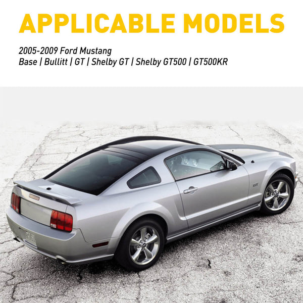 LED License Plate Lights Tag Light Lamp Assembly for 2005-2009 Ford Mustang