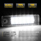 LED License Plate Lights Tag Light Lamp Assembly for 2008-2013 Toyota Highlander, 2004-2006 Scion xB, 1999-2003 Lexus RX300