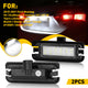 LED License Plate Lights Tag Light Lamp Assembly for 2015-2022 Ford Mustang