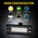 LED License Plate Lights Tag Light Lamp Assembly for 2015-2022 Ford Mustang