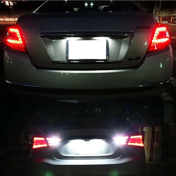 LED License Plate Lights Tag Light Lamp Assembly for 2019-2021 Nissan Altima Versa, 2020-2021 Sentra, 2021-up Rogue