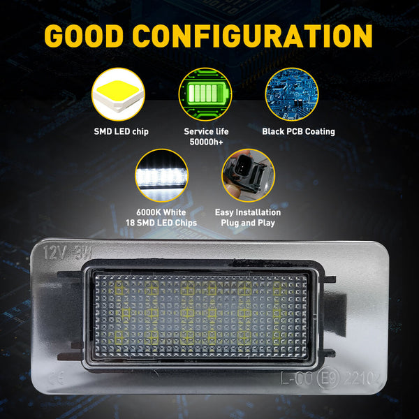 Luci Targa LED AUXITO Per Nissan Altima, Maxima, Rogue, Sentra - 6000K Bianco, 3500 Lm, Compatibili CANbus - Foto 13