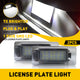 LED License Plate Lights Tag Light Lamp Assembly for 2019-2021 Nissan Altima Versa, 2020-2021 Sentra, 2021-up Rogue