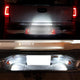 LED License Plate Lights Tag Light Lamp Assembly for Chevy Silverado Suburban Avalanche Tahoe, GMC Sierra Yukon, Cadillac Escalade