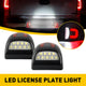 LED License Plate Lights Tag Light Lamp Assembly for Chevy Silverado Suburban Avalanche Tahoe, GMC Sierra Yukon, Cadillac Escalade