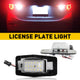 LED License Plate Lights Tag Light Lamp Assembly for Ford, Mercury, Mazda, Powered by 18-SMD LEDs 6000K White