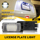 LED License Plate Lights Tag Light Lamp Assembly for Nissan 350Z 370Z GT-R Versa Cube Sentra Versa & Infiniti G25 G35 G37 Q60