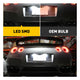 LED License Plate Lights Tag Light Lamp Assembly for Nissan 350Z 370Z GT-R Versa Cube Sentra Versa & Infiniti G25 G35 G37 Q60