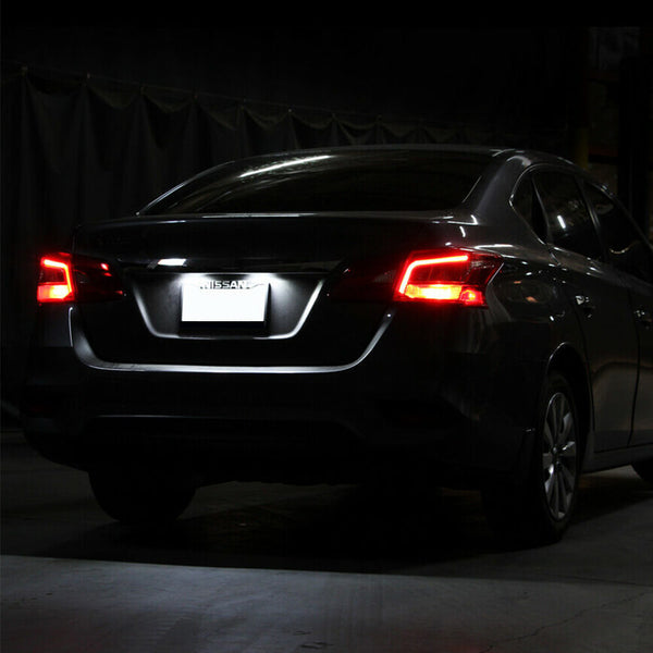 LED License Plate Lights Tag Light Lamp Assembly for Nissan Altima Maxima Murano Rogue Sentra Versa Note Pathfinder Quest, Infiniti JX35 QX56 QX60 QX80